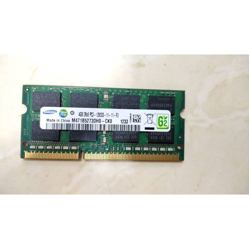 RAM​ Notebook 4Gb  DDr3​  PC3 Bus 12800