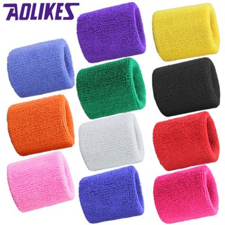 Aolikes ปลอกข้อมือซับเหงื่อ ของแท้ มี11 สี