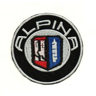 ALPINA ป้ายติดเสื้อแจ็คเก็ต อาร์ม ป้าย ตัวรีดติดเสื้อ อาร์มรีด อาร์มปัก Badge Embroidered Sew Iron On Patches