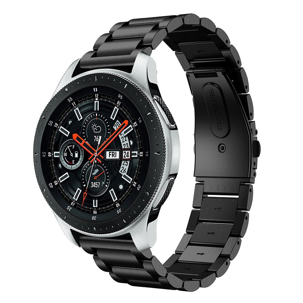 สายนาฬิกาข้อมือ ชนิดสเตนเลส ขนาด 22 มม. สำหรับ Samsung Galaxy Watch 46 มม. Samsung Gear S3 Classic Frontier
