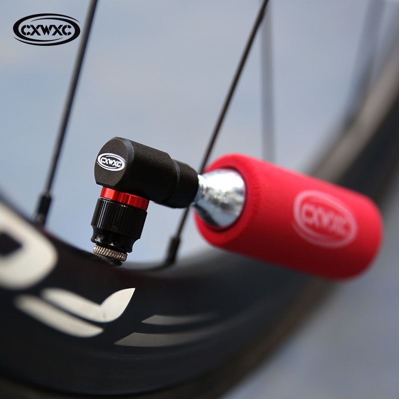 CXWXC- Road/MTB CO2 ปั๊มจักรยานปั๊มตลับหมึก CO2 Inflator