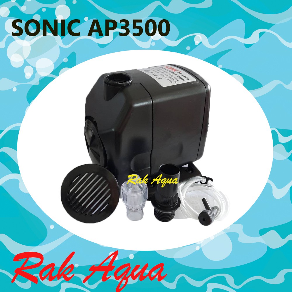 SONIC AP-3500 WATER PUMP 2800 L/Hr 60w ปั้มน้ำ