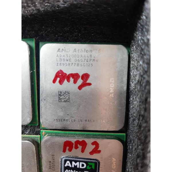 cpu am2 amd athlon ado5200iaa5do พร้อมใช้งานใส่ได้เลยครับ
