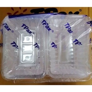 กล่องใสพลาสติก เบอร์ TP 36 มี100 ใบ ใส่ขนมเดลิเวอรี่ ขนมเค๊ก วัสดุ OPS ไม่มีไอน้ำ สวยงาม น่าใช้