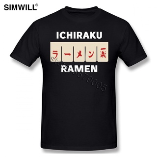 T-Shirtเสื้อยืดแขนสั้น พิมพ์ลายกราฟฟิค Ichiraku Ra แบบนิ่ม สร้างสรรค์ สไตล์คลาสสิก สําหรับผู้ชาย POlffa54PLgjaa92 S-5XL