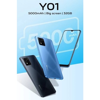 Vivo Y01 แรม2รอม32 เครื่องใหม่ มือ1 เครื่องศูนยไทย ล็อตเคลียร์สต็อคจากศูนย์ ประกันร้าน3 เดือนผ่อนSplayleter/บัตรเครดิต0%