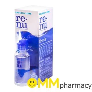 Renu fresh multi-purpose solution 355 ml. น้ำยาล้างแช่คอนแทคเลนส์ แถมฟรี ขนาด 60 ml. 1 ขวด สินค้าหมดอายุ 01/02/2022