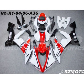 ชุดแฟริ่ง yamaha r1 ปีเก่าชุดสี YZF R1 ปี04 05 06 เปลือกรถบิ๊กไบค์ไฟเบอร์ABSชุดสีชุดแฟริ่ง R1 r1 yamaha r1 ปีเก่า