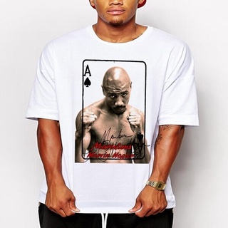 เสื้อยืดราคาถูกสุดๆเสื้อยืด พิมพ์ลาย Marvin Hagler คุณภาพสูง สีดํา แบบสร้างสรรค์ สําหรับชกมวยขนาดเต็มS-5XL