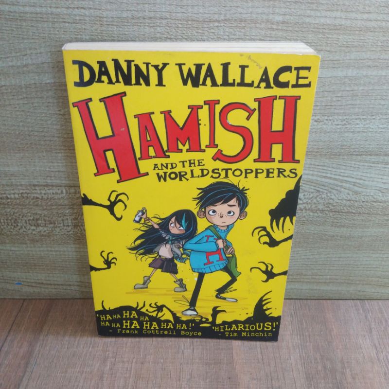 HAMISH AND WORLD STOPPERS, DANNY WALLACE, หนังสือ Chapter Book ปกอ่อน ภาษาอังกฤษ (มือสอง) ขนาด Pocke