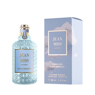 JEAN MISS น้ำหอมสำหรับผู้ชายและผู้หญิง 50ML ทุ่งดอกไม้ที่สวยงาม สายลมบริสุทธิ์ กลิ่นดอกไม้และผลไม้