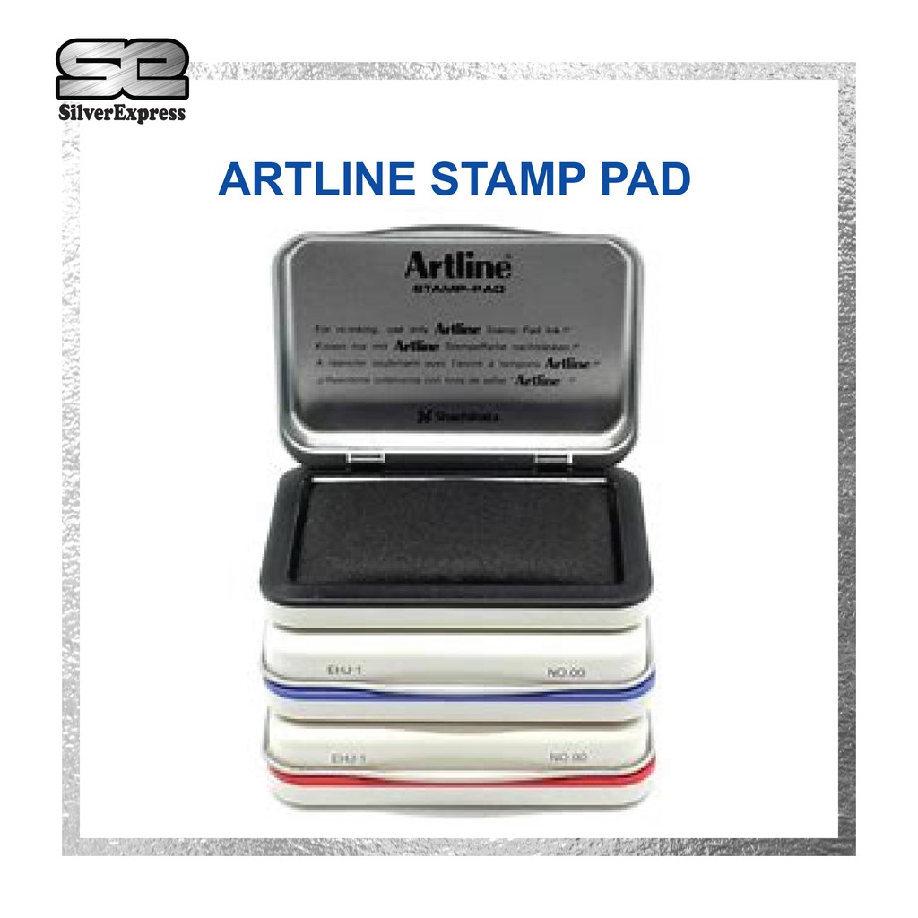 STAMP PAD / ARTLINE STAMP PAD / INK PAD / ARTLINE / RUBBER STAMP / SILVEREXPRESS