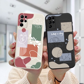 เคสแบบนิ่ม OPPO A5S A3S A76 A96 A16 A95 A55 A15 A54 A7 A5 A9 A31 A53 A33 2020 A12 A1K A54S Reno 4 5F 4F 4 5 06 Lite A74 A15S A52 A11K A92 A35 A11 A93 A32 A72 A94 A53S F19 F17 PRO A16S A12S A36 A11S บล็อกสี ศิลปะ เคสโทรศัพท์มือถือ เคสมือถือคู่รัก