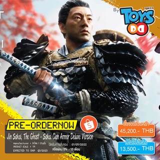 Prime1 Studio UPMGHOT-02DX Ghost of Tsushima Jin Sakai, The Ghost Sakai Clan Armor DX Version 🔥🔥 Pre-Order 0% 🔥🔥