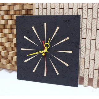 นาฬิกาไม้ นาฬิกาแฮนด์เมดติดผนัง นาฬิกาไม้แขวนผนัง นาฬิกา Modern สวยๆ นาฬิกา Handmade ,Wood wall clock