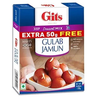 Gits instant Gulab Jamun Desert Mix (1 กล่องปั้นได้50ลูก)  200g.