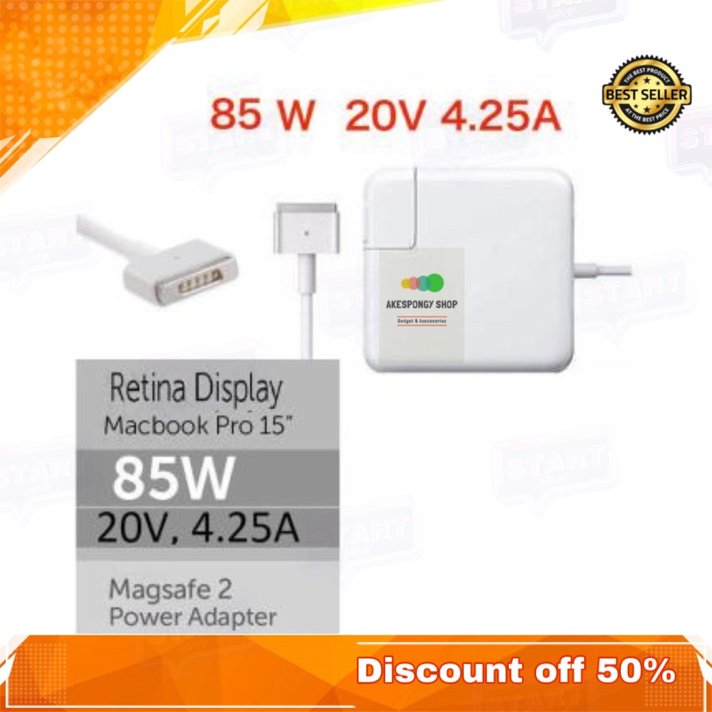 Adapter Charger MagSafe 2 ขนาด 85W สายชาร์จแมคบุ๊ค สินค้าพร้อมส่ง #3