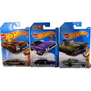 Hot Wheels รถเหล็ก American Muscle ชุด 3 คัน