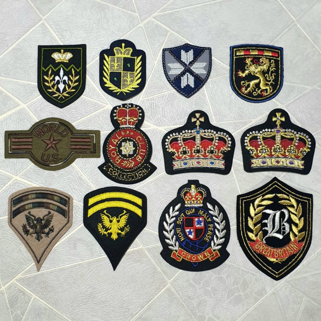 Iron On Patch/ Applique,สัญลักษณ์/ป้าย/ทหาร
