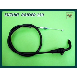 SUZUKI RAIDER150 UPPER THROTTLE CABLE "HIGH QUALITY" // สายเร่งบน สายคันเร่งบน มอเตอร์ไซค์ซูซุกิไรเดอร์ สินค้าคุณภาพดี