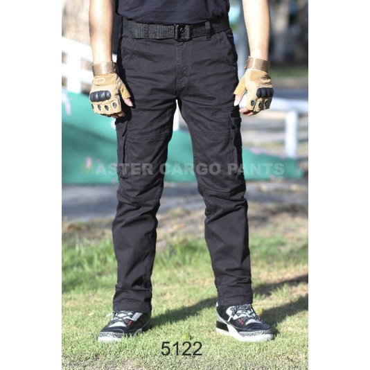 กางเกงคาร์โก้ รุ่น5122 ผู้ชายใส่ รูปที่ 7