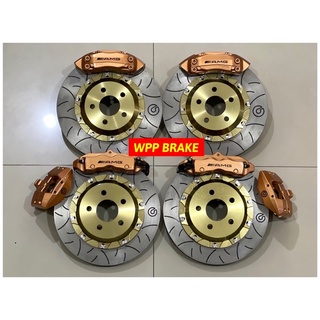 ปั้ม bremboแท้ คู่หน้า 4 พอทใหญ่ + คู่หลัง 4 พอต ยกชุด พร้อมติดตั้ง รับประกันงาน 1 ปี