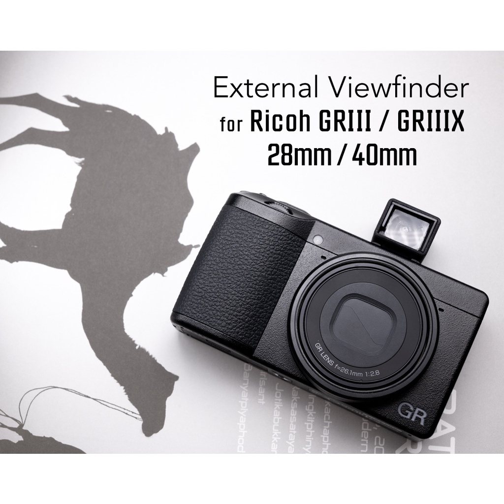 External Viewfinder 28mm / 40mm ช่องมองภาพ Ricoh GRIV GR4 GRIII GR3 GRIIIX GR3X