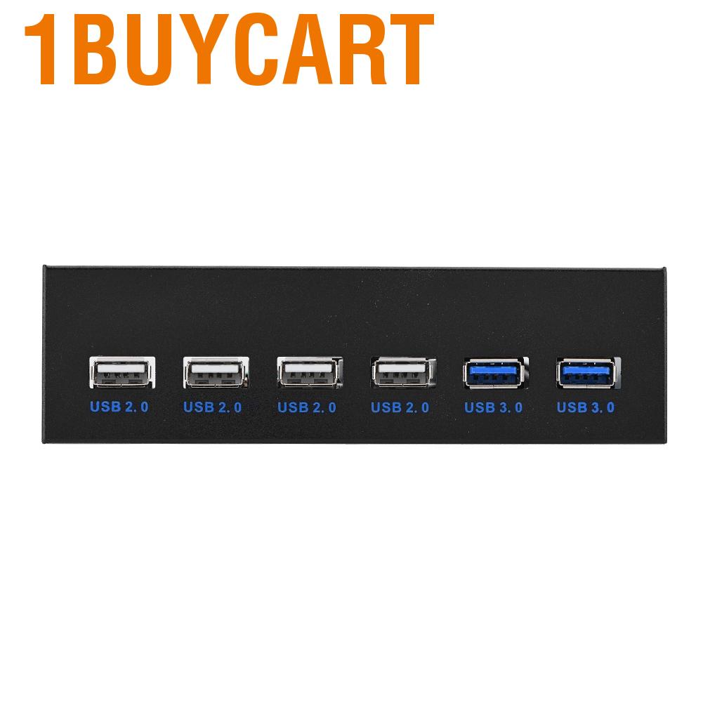 1buycart พอร์ต Usb 9 Pin 19 ถึง 2X 3.0 + 4XUsb 2.0 6