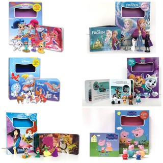 Disney Tattle Tales เซ็ตสมุดนิทาน พร้อมโมเดลและกล่องเก็บ