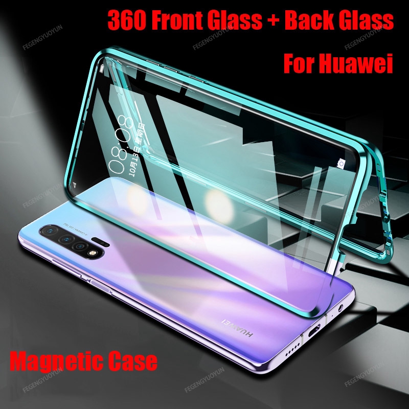 กระจกสองด้านสําหรับ Huawei P20Pro P30Lite Nova 4e 5T Y8P 2020 Y9S Y9 Y9Prime 2019 Honor 8X 9 ด้านหน้