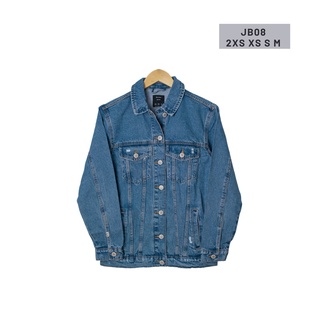 เสื้อJacket bershka สียีนส์ สะกิดขาด