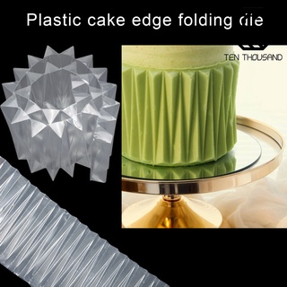 T~🎂Cake Mold 3D Pattern Stretchy Easy Use Unique Origami Design Cake Decorating Mold Kitchen