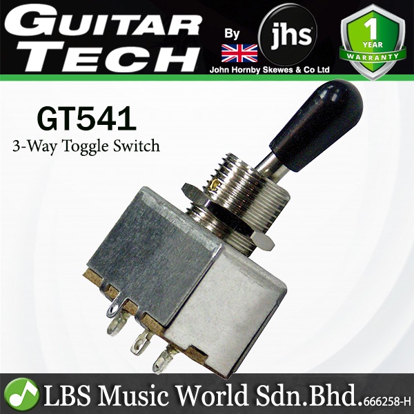 Guitar Tech GT541 3 Way Toggle Switch กีตาร์ไฟฟ้า (GT 541)