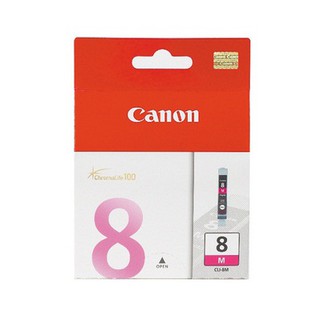 Canon CLI-8M Ink (Magenta) ตลับหมึกพิมพ์อิงค์เจ็ท สีเเดง (โล๊ะล้างสต็อกสินค้าหมดอายุ)