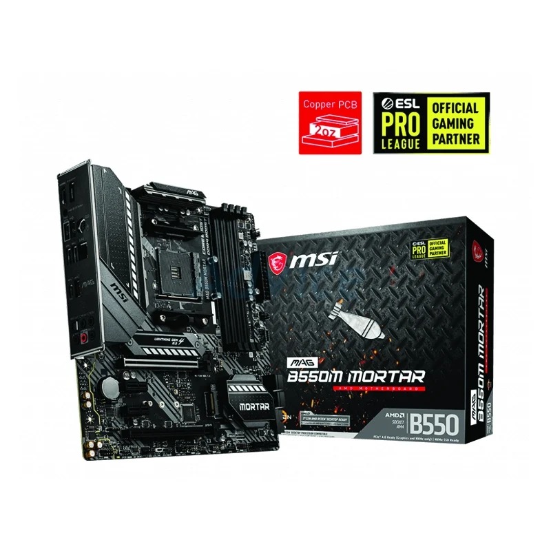 (AM4) MSI MAG B550M MORTAR