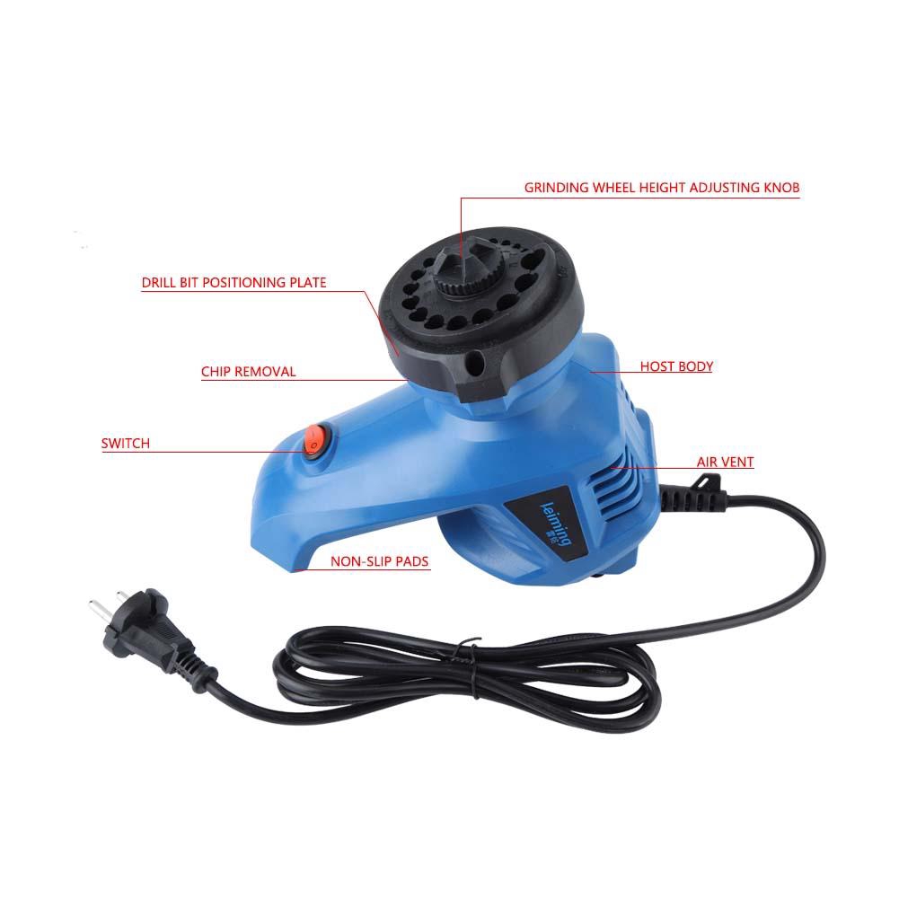 Electric Drill Bit Sharpener Twist Drill Grinding Machine Drill Grinder ...