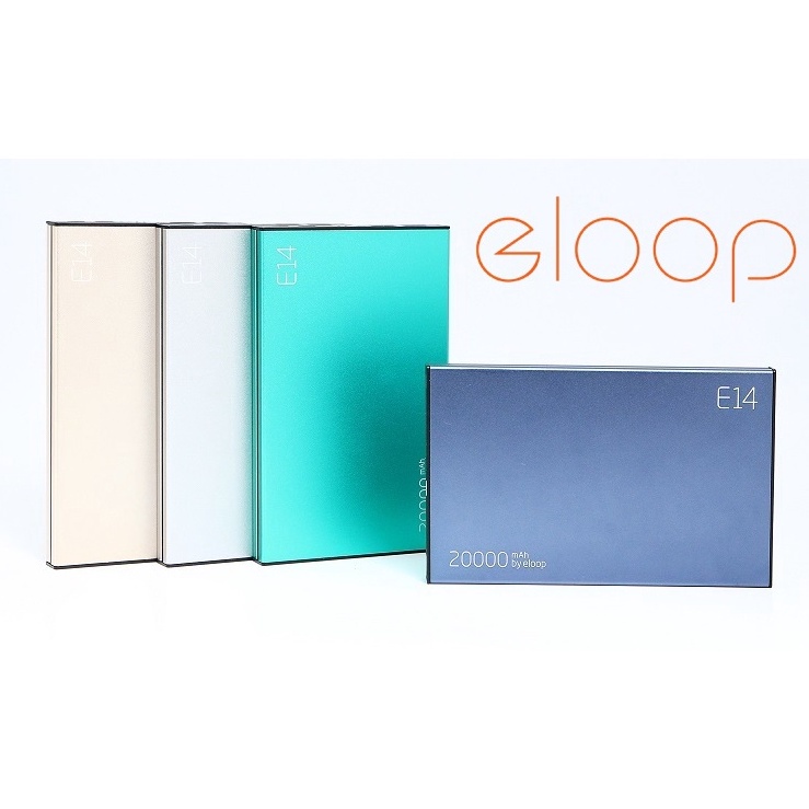 E14 Power Bank แบตสำรอง ความจุ 20000mAh พร้อมสายชาร์จ พาวเวอร์แบงค์ แบตเตอรี่สํารอง