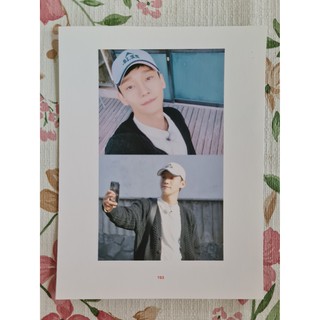 [แท้/แบ่งขาย/4 หน้า 100] หน้าโฟโต้บุ๊ค เฉิน Chen CBX Selfie Book Photo Book EXO