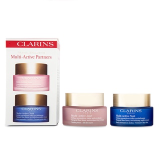 Clarins ครีมบํารุงผิวกลางวัน และกลางคืน 2 ชิ้น