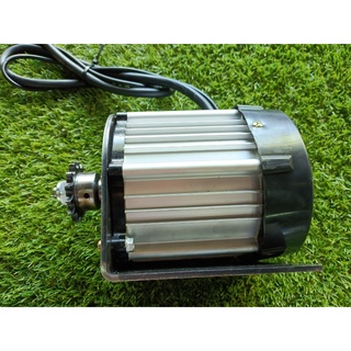 มอเตอร์บัสเลส 48v1500w3000rpm และ 60v1500w3000rpm หัวสเตอร์ 428 14ฟัน พร้อมฐานเหล็กหนาเลื่อนได้