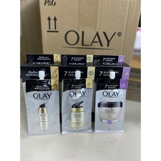 💥ราคายกกล่อง💥บรรจุ 6ซอง💥Olay โอเลย์ โททัล เอฟเฟ็คส์ 7อิน1 บำรุงผิวหน้า ครบสูตร ปริมาณ 7กรัมต่อซอง