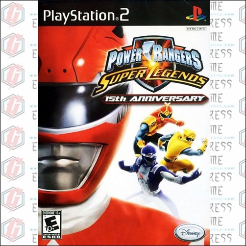 PS2: Power Ranger Super Legend (U) [DVD] รหัส 1265