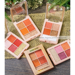 อายแชโดว์ Sivanna Colors Peach Pro Eyeshadows HF 6031