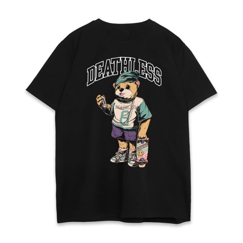 M_XXXXXXL (6XL) KAOOS T_SHIRT TEDY BEAR STREETWEAR BIG SIZE JUMBO SIZE 2XL 3XL 4XL 5XL 6XL