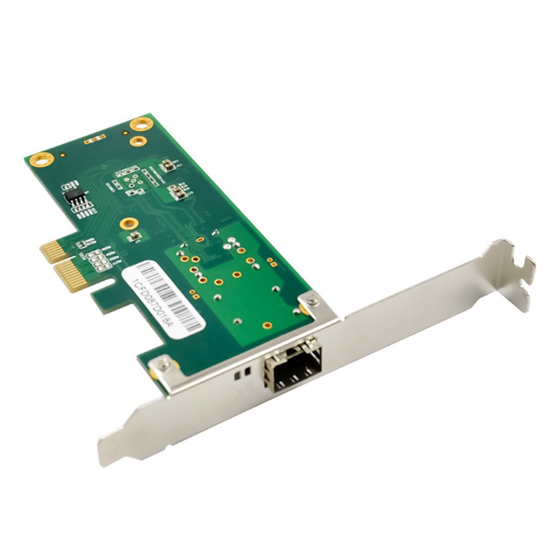 การ์ดเครือข่าย Pci-E X1 I210As Single Port Ethernet Sfp ออปติคอลเดี่ยว #7