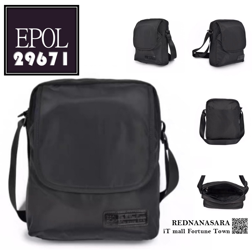 Epol กระเป๋าสะพาย รุ่น29671 ดำ