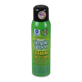 สเปรย์โฟมทำความสะอาดเครื่องปรับอากาศ SIMPLE GREEN  FOAMING COIL CLEANER SIMPLE GREEN