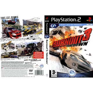 แผ่นเกมส์ PS2 (รับประกัน) Burnout 3 Takedown [USA]