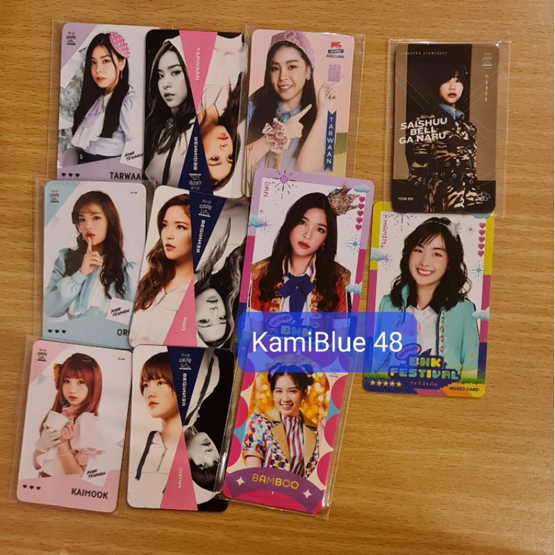 Magnet Beginner BNK48 Music Orn Tarwaan Jabaja bamboo Music card festival Khamin Hightension Kaimook