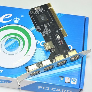 Pci USB 4port การ์ดเพิ่มพอร์ตUSB